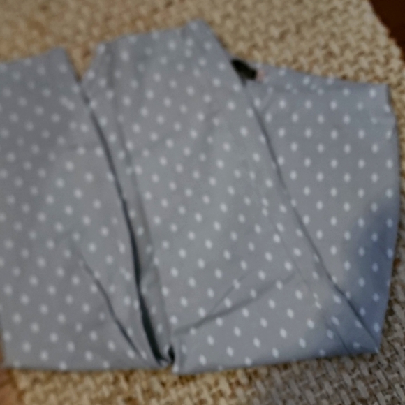 Pants,  gray,  white , sz 12 , Crosby - Picture 1 of 3